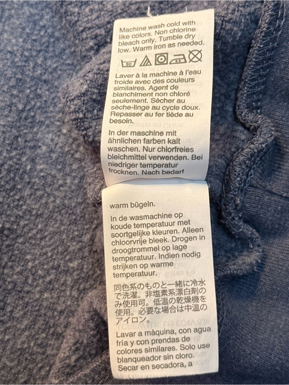 3/$25 Crewcuts Blue 'Whole Lot of' Heart Crewneck Sweatshirt Sz 14 - Picture 6 of 7